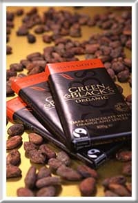 Green and Black organic dark chocolate